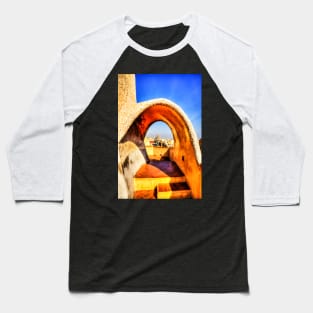 Sagrada Familia From La Pedrera Baseball T-Shirt